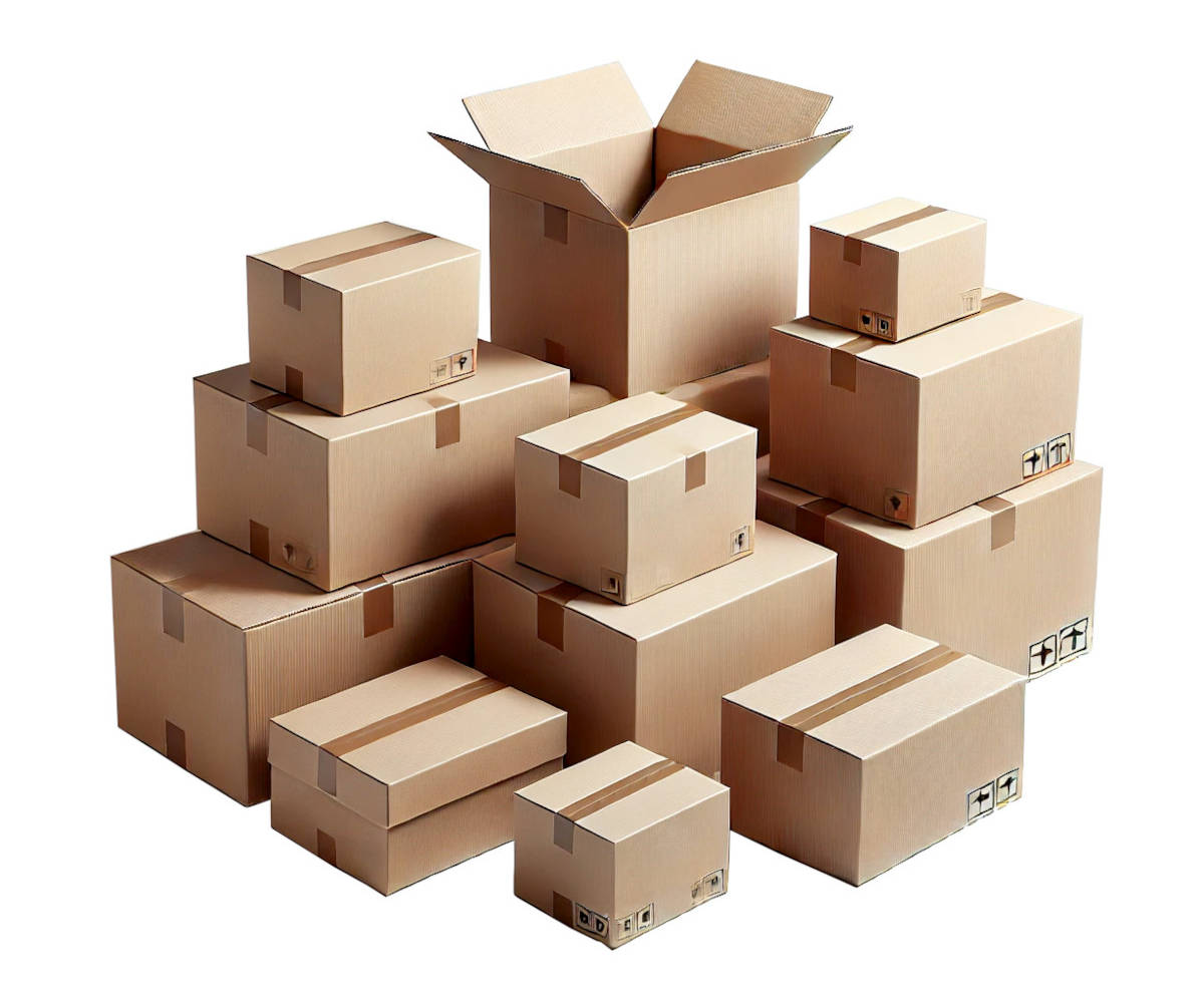 Versandkartons zur Folienverpackung / Großrollen