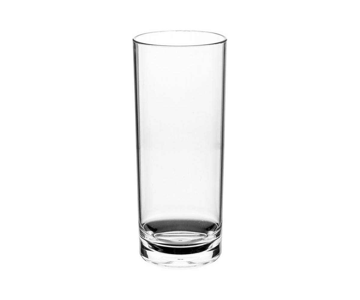 Unzerbrechliche Gläser Longdrinkglas gerade 300ml, 50 Stück