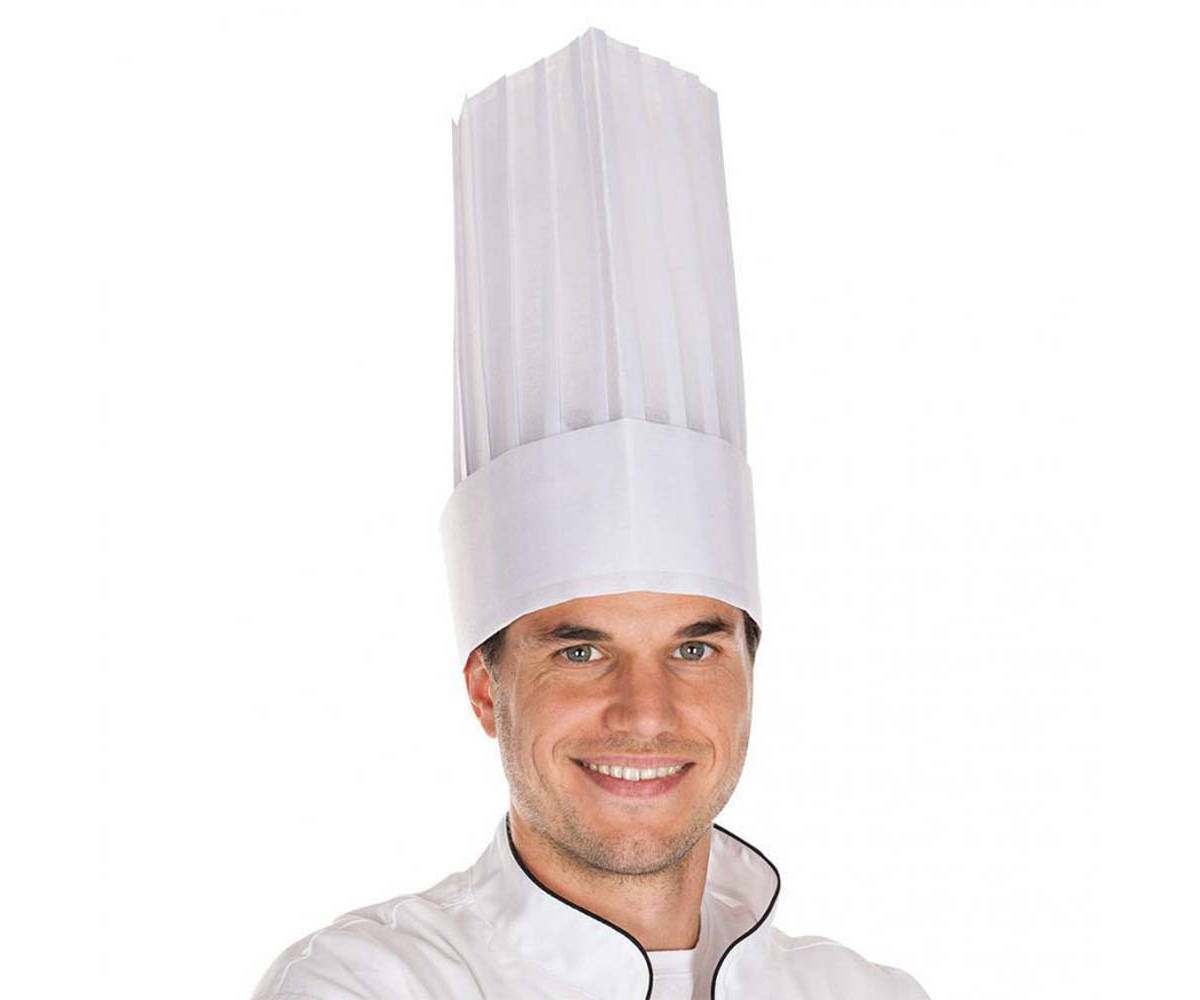Kochmütze "Le Grand Chef" 30cm, 50 Stück