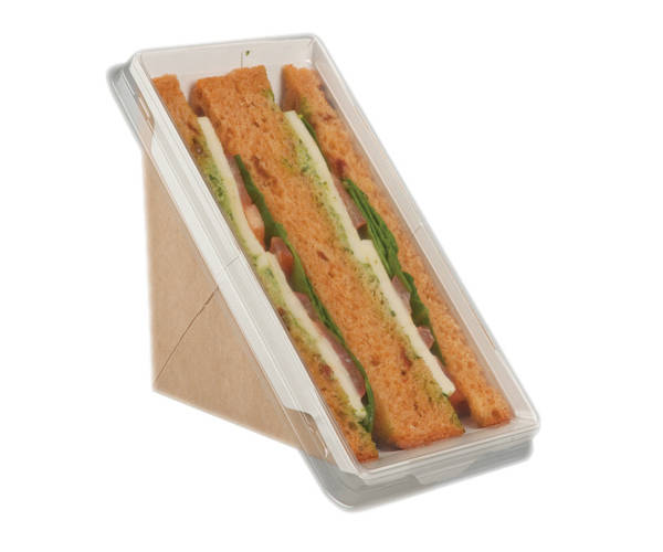 Fuzione Sandwichbox, Kraft braun, 500 Stück