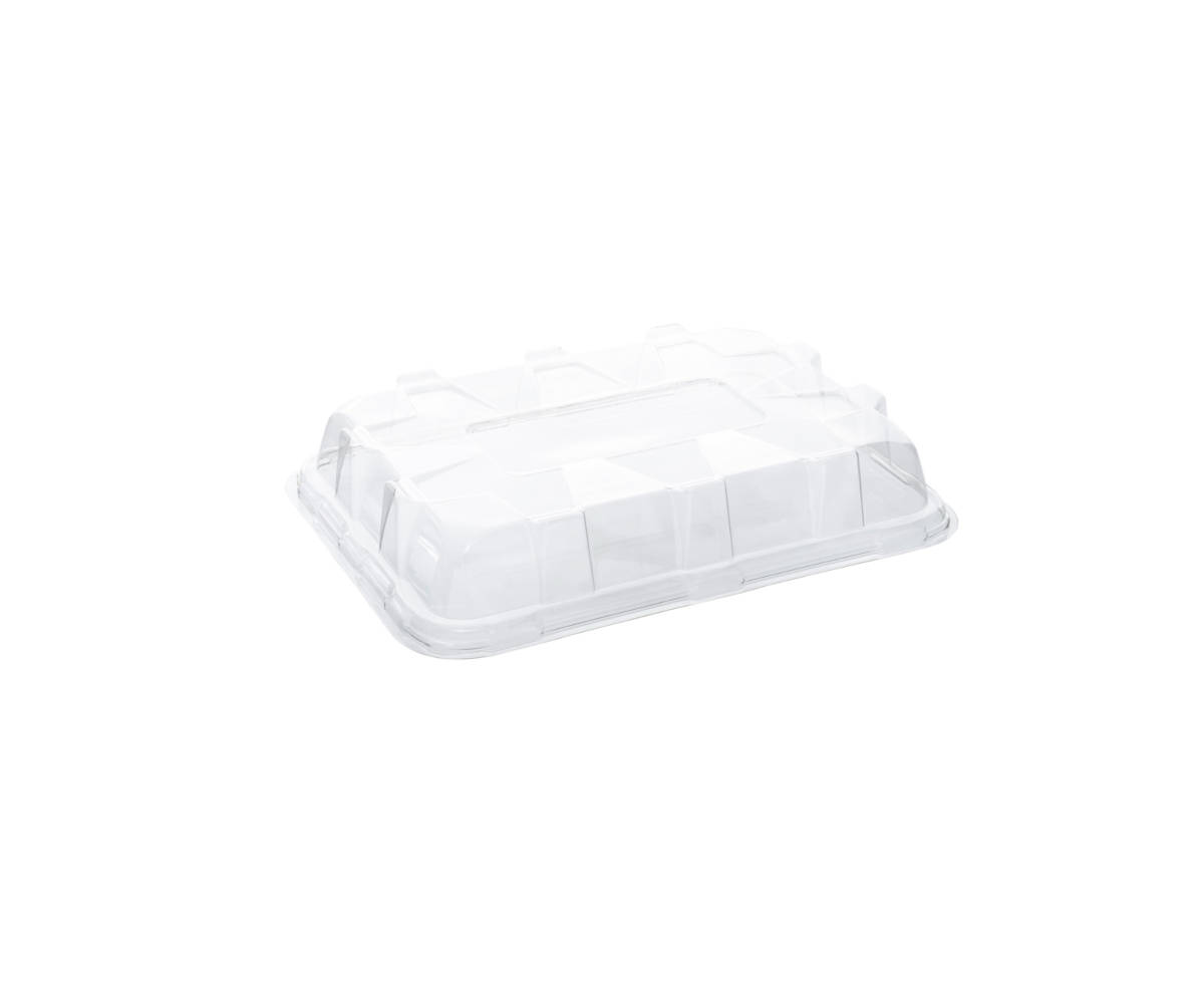 BEPULP Deckel rechteckig rPet transparent für #12321, 2x25 Stück