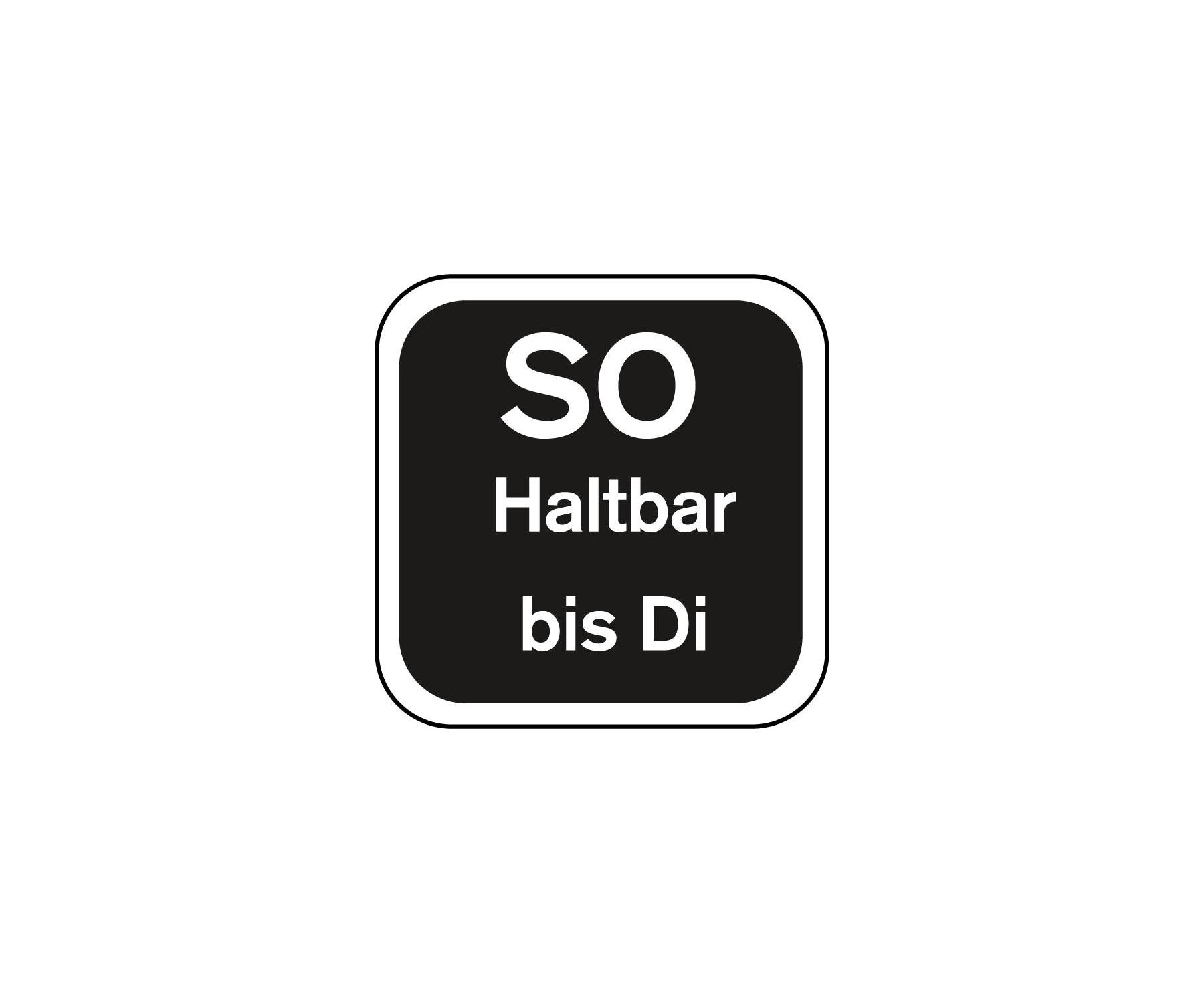 Date-It Label "SO haltbar bis DI" 19x19mm, 1000 Stk.