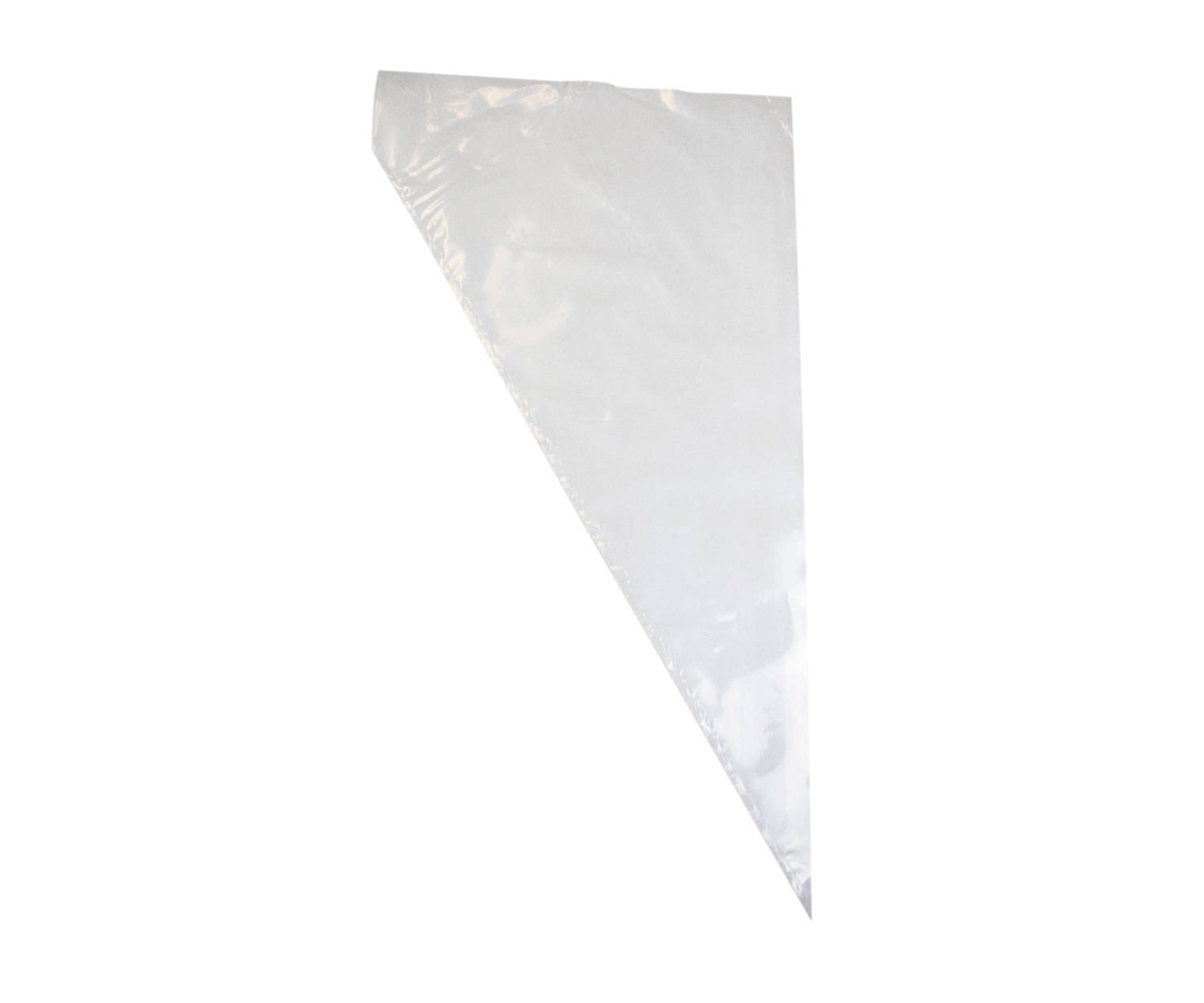 Spritzbeutel transparent, 53x27cm, 65my, 100 Stück/Rolle