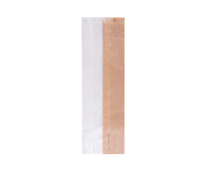 g2n Papier-Sichtstreifen-Beutel halb/halb 12+6x38cm, 6x250 Stück