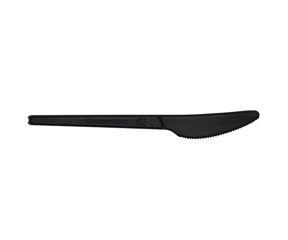 Messer Mehrweg schwarz 166mm, 20x50 Stück