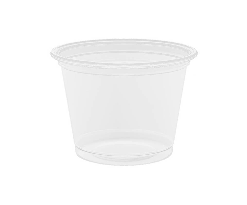 PP-Dressingbecher Ø45mm transparent, 30ml 2500 Stück