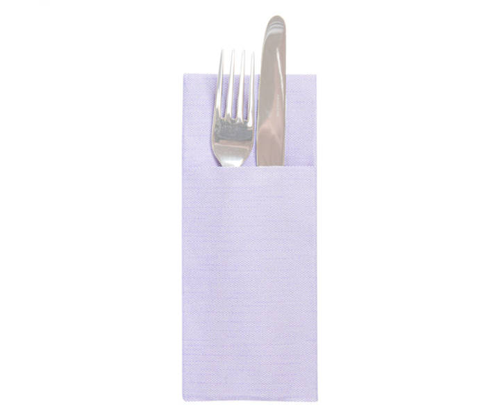 Besteckserviette "Like Linen" Parma/Lila 33x40cm 1/8 Falz, 700 Stück