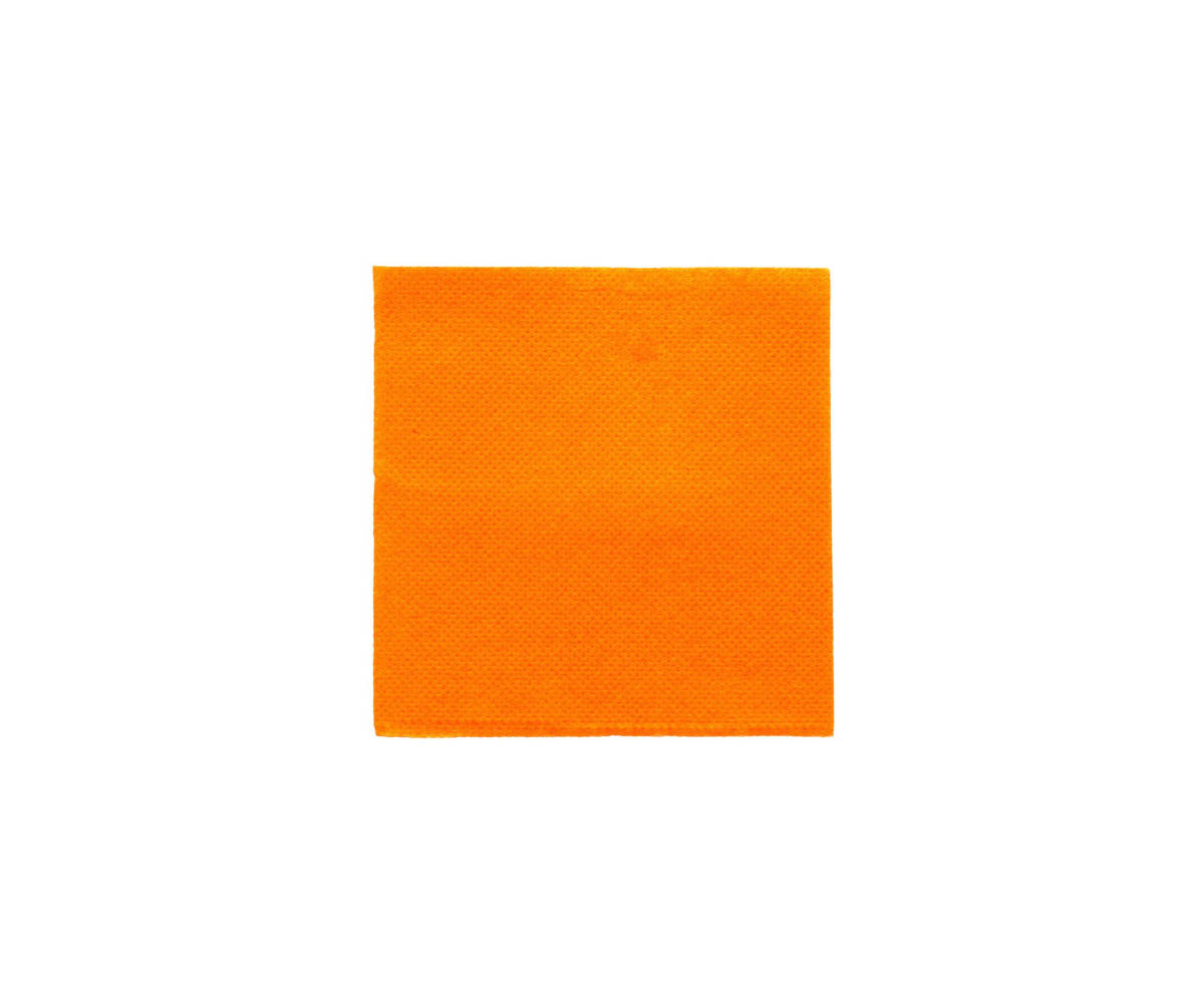 Farbserviette "Doublepoint" Mandarine-Orange 1/4 Falz, 20x20cm, 24x100 Stück