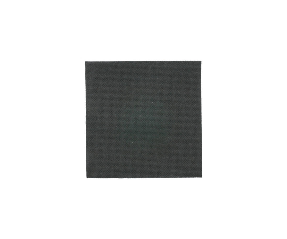 Farbserviette "Doublepoint" Schwarz 1/4 Falz, 20x20cm, 24x100 Stück