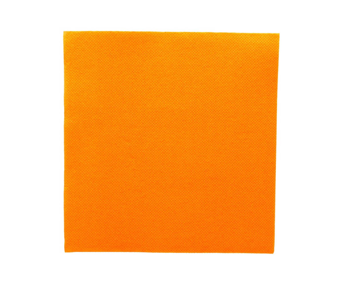 Farbserviette "Doublepoint" Mandarine-Orange 1/4 Falz, 33x33cm, 24x50 Stück