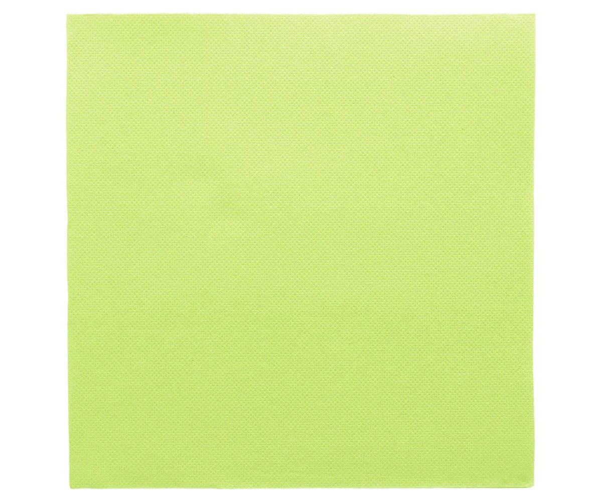 Farbserviette "Doublepoint" Anisgrün 1/4 Falz, 39x39cm, 24x50 Stück