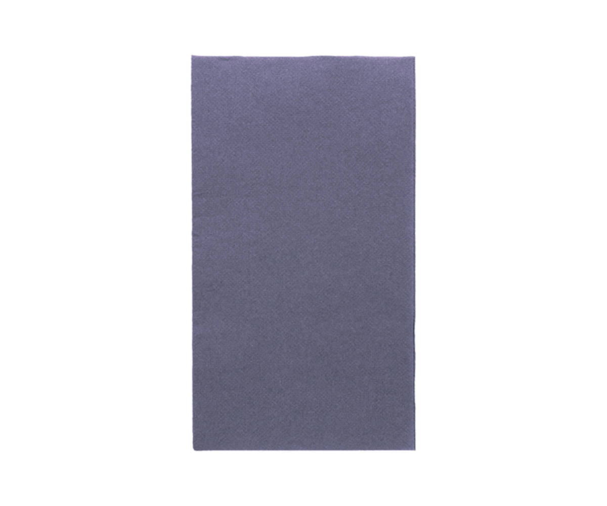 Farbserviette "Doublepoint" navy blue 1/6 Falz, 33x40cm, 40x50 Stück