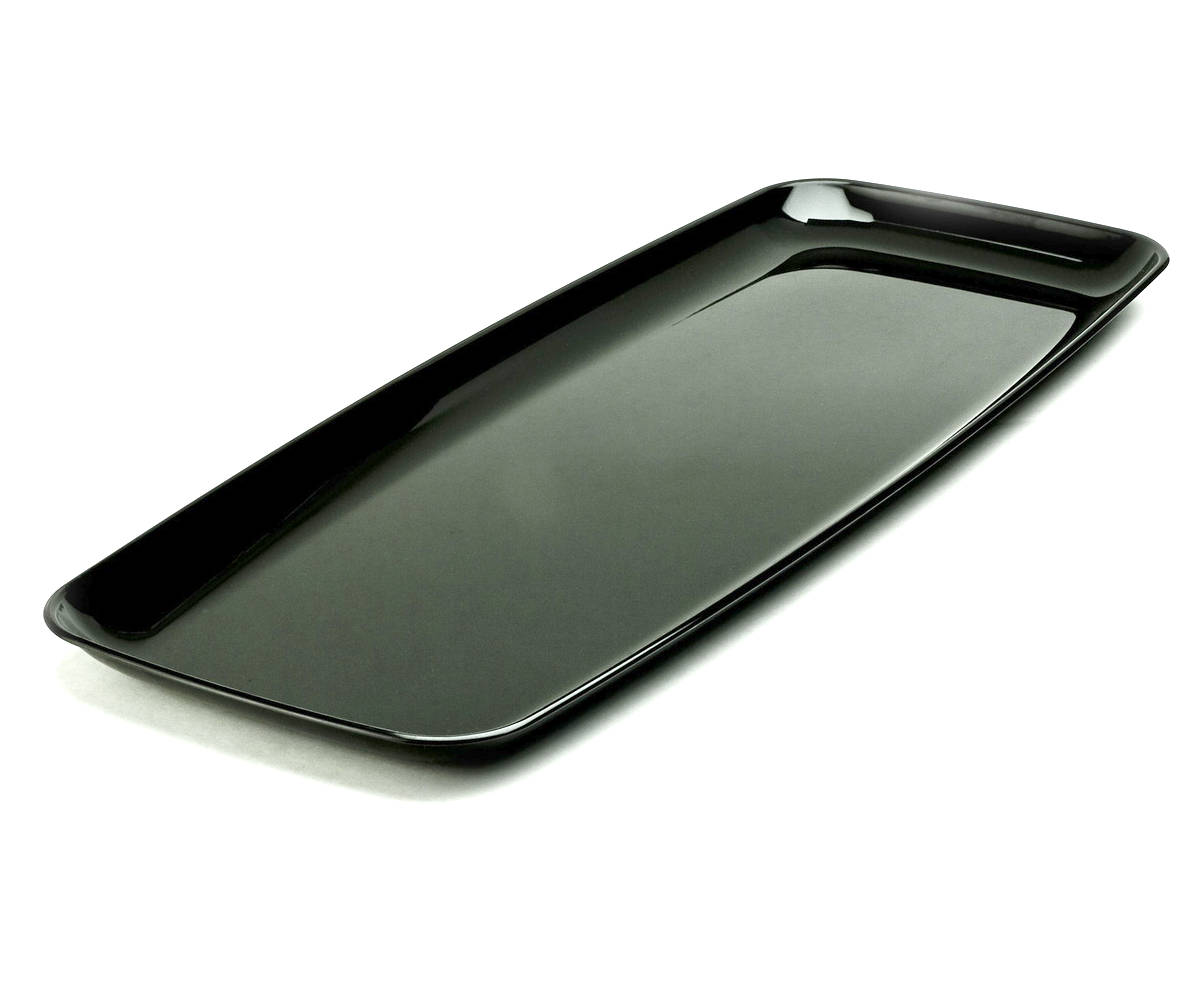 PS-Cateringplatte "Mozaik", rechteckig schwarz 220x560mm, 5x5 Stk