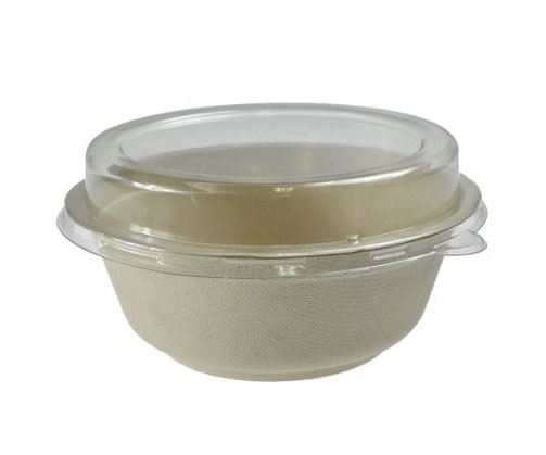 Bagasse Salatschale 1000ml, 600 Stück