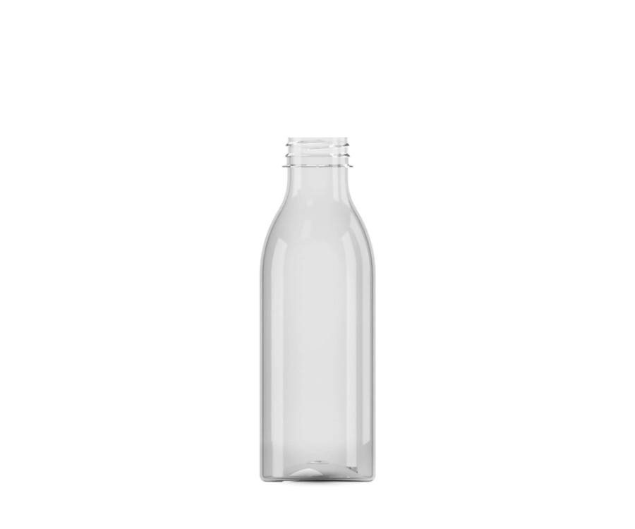 rPET-Flaschen 500ml, 100% rPet klar B-125(2), 110 Stück