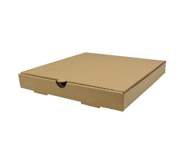 Pizza-Boxen braun 240x240x30mm, 200Stk.