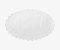 Tortenspitzen oval weiß 37x50cm, 100 Stück