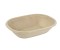 BEPULP Schale oval Bagasse 190x150x50mm, 6x50 Stück