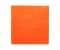 Farbserviette "Doublepoint" Orange 1/4 Falz, 33x33cm, 24x50 Stück