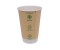 g2n Coffee-to-go-Becher DoubleWall braun/weiß 16oz/400ml 20x25 Stück