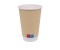 g2n Coffee-to-go-Becher DoubleWall braun/weiß 16oz/400ml 20x25 Stück