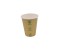 g2n Coffee-to-go-Becher PE "Klimaneutral" braun/innen weiß, 200ml, 20x50 Stück